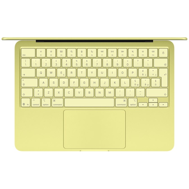 Apple MacBook Neo 13-inch : A18 Pro chip with 6‑core CPU and 5‑core GPU, 8GB, 256GB SSD - Citrus - Image 2