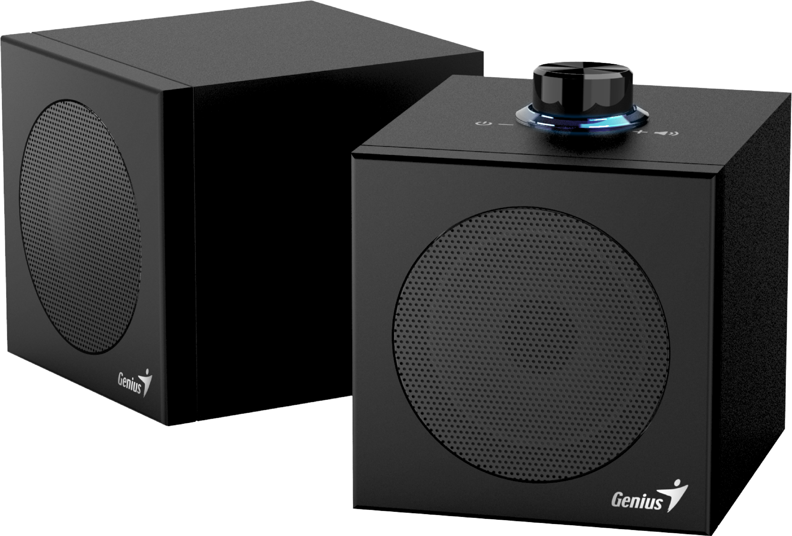 Genius PC Speakers 2.0 USB Audio 4W RMS USB-A+C SP-HF300U Black Genius PC Speakers 2.0 USB Audio 4W RMS USB-A+C SP-HF300U Black - Image 1