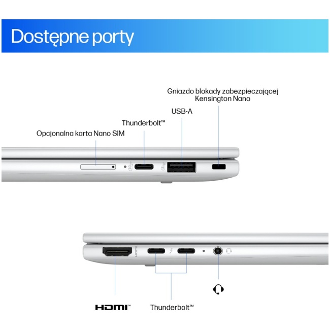 HP EliteBook X Flip G1i 14 inch Notebook Next Gen AI PC Copilot+ PC Intel Core Ultra 5 228V Hybrid (2in1) 35.6 cm (14") WUXGA Touchscreen 512 GB SSD Windows 11 Pro - Image 4