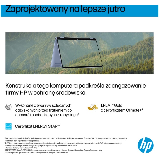 HP OmniBook 5 Flip 14-fp0004nw Intel Core 5 120U 2-in-1 Laptop 35.6 cm (14") 2K Touchscreen 16 GB LPDDR5 SDRAM 512 GB SSD Wi-Fi 6 (802.11ax) Windows 11 Home Blue - Image 6