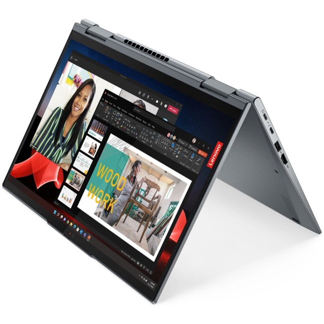 Lenovo ThinkPad X1 Yoga Gen 8 Intel® Core™ i7 i7-1365U Hybrid (2-in-1) 35.6 cm (14") Touchscreen WUXGA 32 GB LPDDR5-SDRAM 512 GB SSD Wi-Fi 6E (802.11ax) Windows 11 Pro English Grey New Repack/Repacked - Image 3