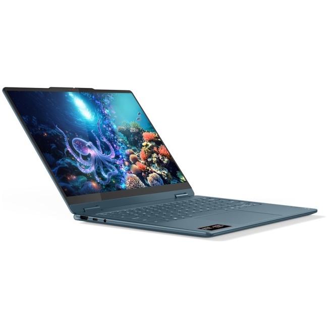 Lenovo Yoga 7 2-in-1 14AKP10 Copilot+ PC AMD Ryzen AI 5 340 Hybrid (2-in-1) 35.6 cm (14") Touchscreen WUXGA 16 GB LPDDR5-SDRAM 512 GB SSD Wi-Fi 7 (802.11be) Windows 11 Home Teal - Image 5