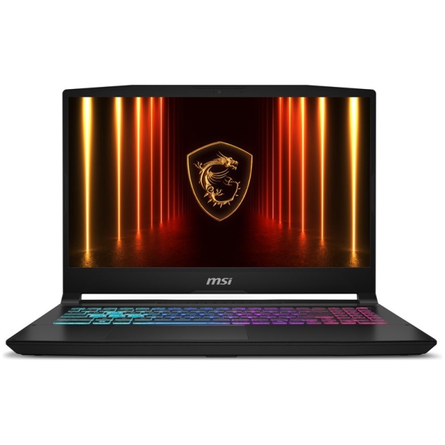 MSI Katana 15 HX B14WFK-020XPL Intel® Core™ i7 i7-14650HX Laptop 39.6 cm (15.6") Quad HD 16 GB DDR5-SDRAM 512 GB SSD NVIDIA GeForce RTX 5060 Wi-Fi 6E (802.11ax) NoOS Black