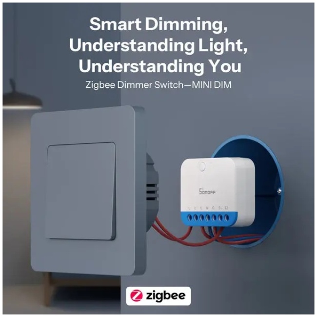 Sonoff Zigbee Smart Dimmer Wall Switch MINI-ZBDIM-E - Image 3