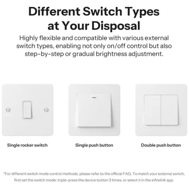 Sonoff Zigbee Smart Dimmer Wall Switch MINI-ZBDIM-E - Image 5