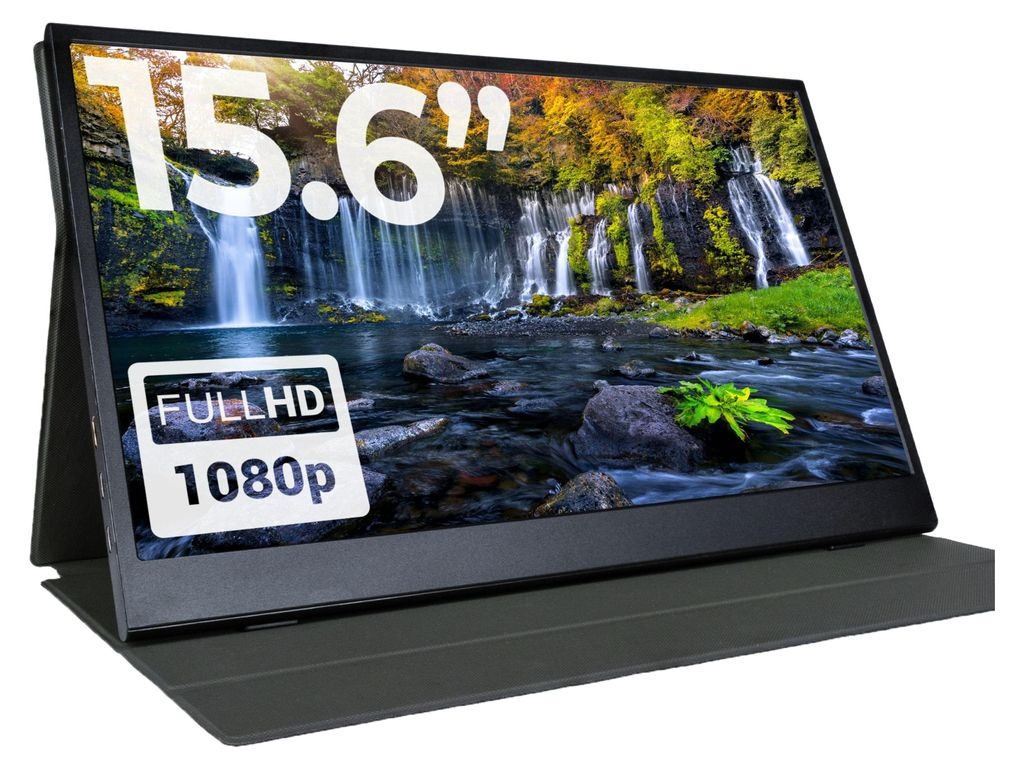 Denver IT Portable Monitor 15.6" FULL HD IPS Panel PMO-15604 Denver IT Portable Monitor 15.6" FULL HD IPS Panel PMO-15604 - Image 1