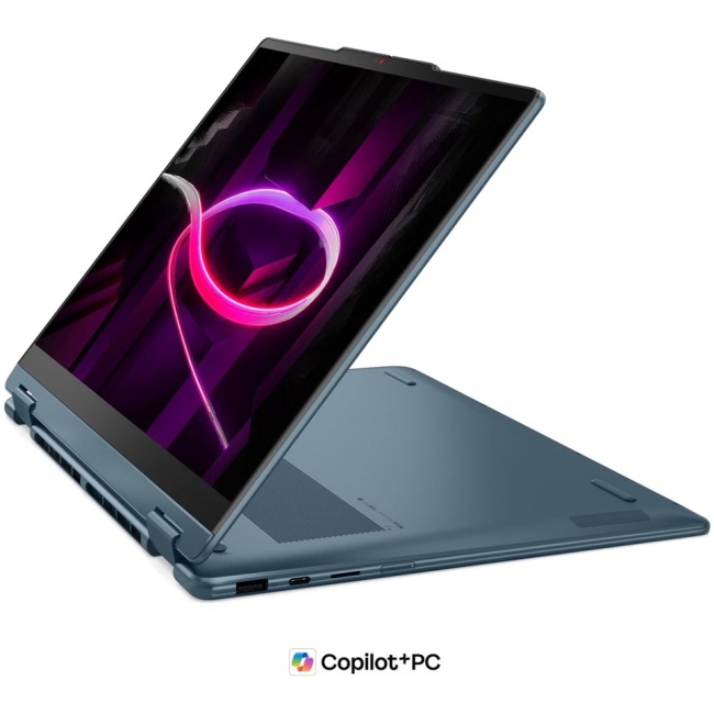 Lenovo Yoga 7 Gen 11 14AGP11 Ryzen AI 5 435 14" WUXGA Touch OLED 400 nits 60 Hz Glossy 16 GB LPDDR5X-8000 512 GB SSD Radeon 840M Graphics 5.0 MP + IR 70 Wh Windows 11 Tidal Teal - Image 4