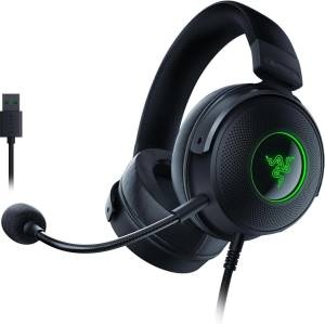 Razer Cuffie Gaming Kraken V3 USB + Mic Black
