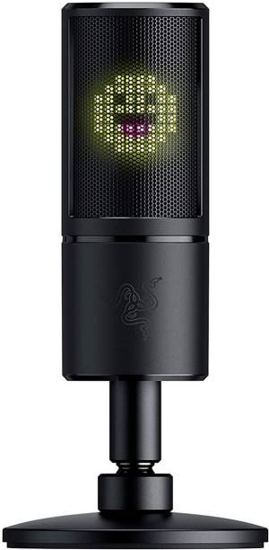 Razer Microfono Seiren Emote USB Disp./LED 8Bit Condens.Cardioide