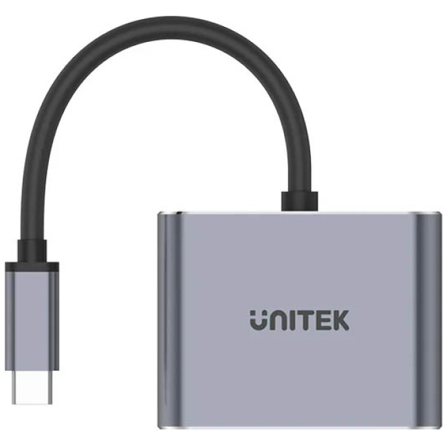 Unitek Converter USB-C to HDMI 4K60Hz + VGA with MST V1126A - Image 2