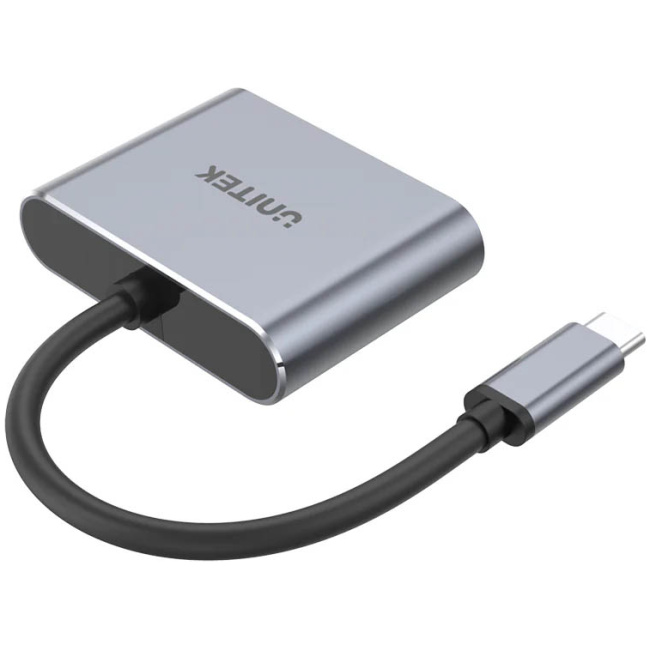 Unitek Converter USB-C to HDMI 4K60Hz + VGA with MST V1126A - Image 3