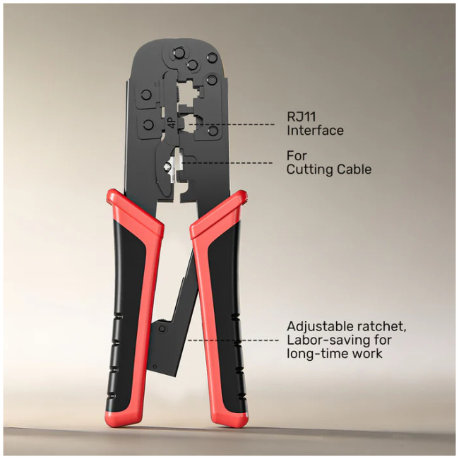 Unitek Network Tools Crimping for RJ45 Connectors 8P/6P/4P 0T136ARD01 - Image 5